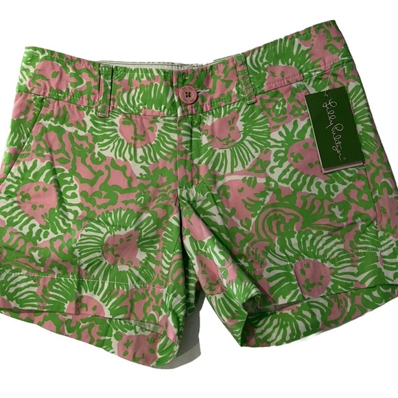 Lilly Pulitzer Callahan Shorts NWT Sz 00 - Picture 4 of 5